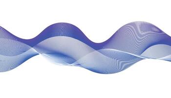 Abstract Purple Blue Wave Background vector