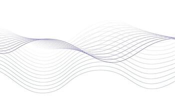 Blue and Purple Abstract Wave Background vector