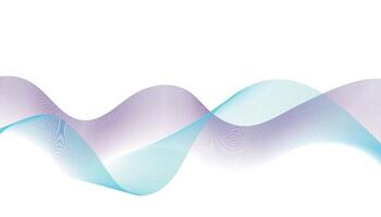 Blue and Purple Abstract Wave Background for Digital and Creative Use vector