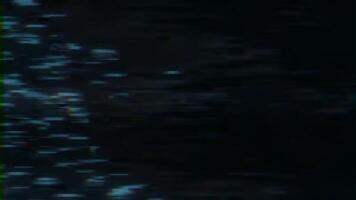 Abstract Distorted Screen Showing Static Noise Glitch Effects and Digital Error Signal For Creative Backgrounds and Visual Effects. seamless looping 4k animation background video
