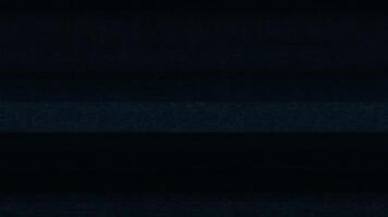 Abstract Dark Blue Static Noise Background with Horizontal Lines and Digital Interference for Screen Texture or Wallpaper Use. seamless looping 4k animation background video