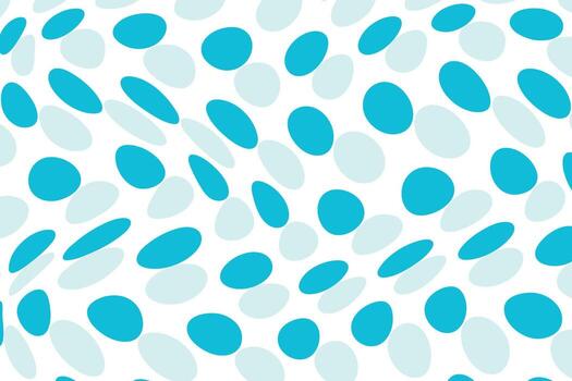simple abstract dark light sky small polka dot wavy distort pattern abstract composition of teal and light blue ellipses vector