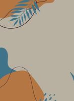 abstract background with hand drawn doodle shapes. background illustration vector