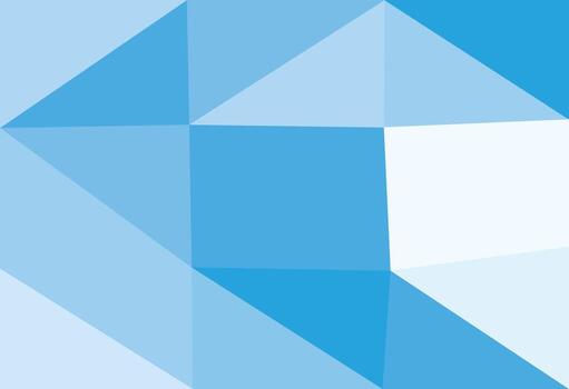 abstract blue background consisting of triangles. Geometric design for business presentations or web template banner flyer. vector