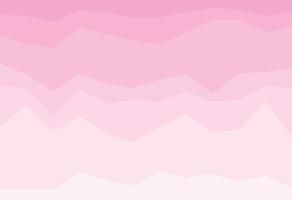 Seamless pattern with pink and white waves. Background illustration. vector