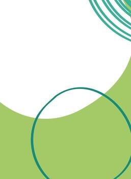 abstract background with circles, abstract background with green circles over white background. colorful design. background illustration vector