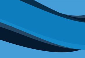 Abstract Simple Minimalist A blue background with waves vector