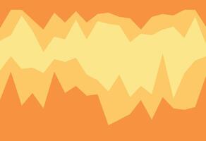 Abstract background of mountains. Background illustration in flat style. Orange color. vector