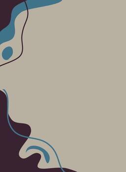 abstract background with space for text, background illustration in flat style vector