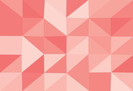 Abstract red polygonal background. Geometric origami style with gradient vector