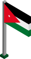Jordan Flag in Isometric dimension. png