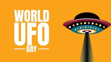 World UFO Day, From Sightings to Science , The Search for Truth vector
