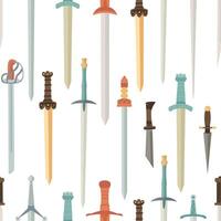 Stylized sword pattern illustration vector