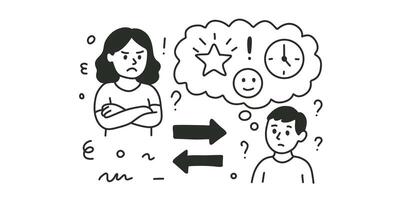setting personal boundaries illustration vector