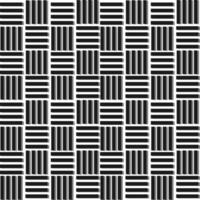 Black and White Geometric Stripe Pattern vector