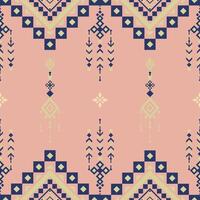 Geometric pattern with light colors vector