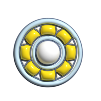 Essential 3D Machine Component and Engineering Icons png