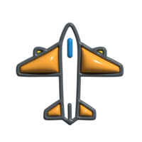 Dynamic 3D High-Speed Flight and Modern Jet Icons png