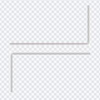 Shadow rectangle frame background with horizontal line background vector