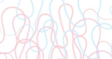 Pale Colored Abstract Swirling Lines Background Pattern vector