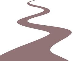 Road to success vector