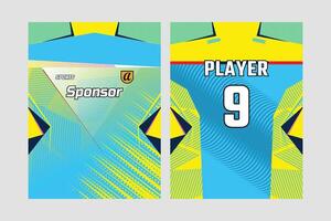 jersey design for Soccer vector