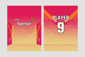 jersey sublimation Design vector