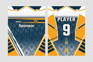 jersey design sublimation vector