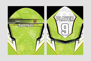 Soccer jersey design vector