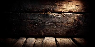 Dark Brown Rustic Wooden Texture Background Old Weathered Wood Grain Plank Surface photo