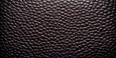 Dark Brown Leather Texture Close Up Detailed Background Image photo