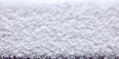 White Terry Cloth Texture Soft Fluffy Fabric Background photo