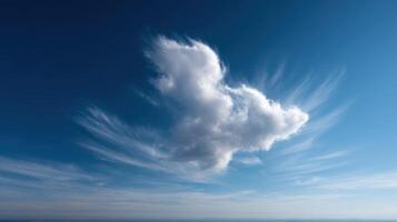 A Strange Cloud That Has An Animal Form photo