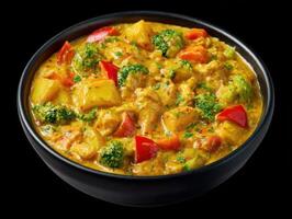 Creamy Vegetable Korma With Assorted Veggies photo