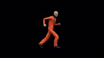 Crash Dummy Puppet Running video