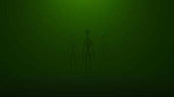 Realistic Aliens with Fogs video