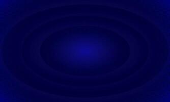 Scene circle gradient blue on dark background with halftone effect. Futuristic backdrop design concept. vector