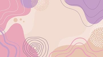 Abstract backgrounds in pastel colors. vector