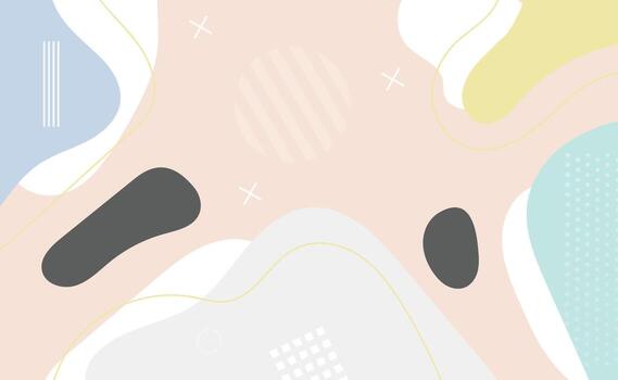 diseño memphis plantillas para social medios de comunicación cuentos. sencillo y elegante diseños con patrones vector