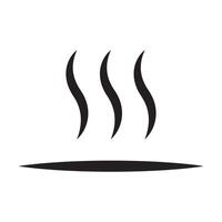 Hot Surface hazard icon for graphic design, logo, web site, social media, mobile app, ui illustration.. vector