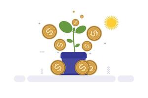 How to start a business with no money vector