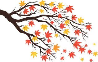 Beautiful Fall Autumn Clipart for Digital and Print Media vector