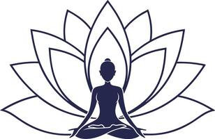 Yoga and Wellness Collection with Natural Elements and Relaxing Activities vector