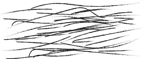 a drawing of a bunch of brush strokes vector