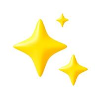 Shiny sparkle icons . vector