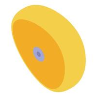 Yo yo toy spinning, creating dynamic patterns of motion and skill vector