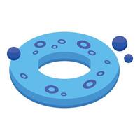 Nanorobot repairing damaged cell, innovative medical technology vector