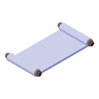 blanco antiguo Desplazarse representando historia y literatura desenrollando conocimiento vector