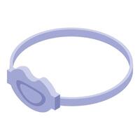 Sleep mask relaxing resting eyes closed for peaceful slumber vector