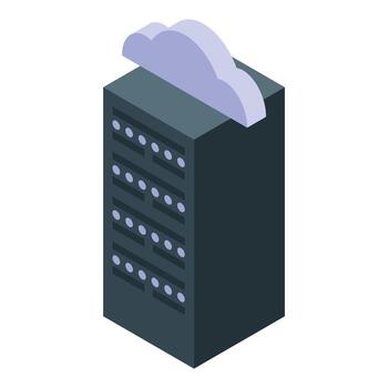 Cloud computing server managing big data storage vector